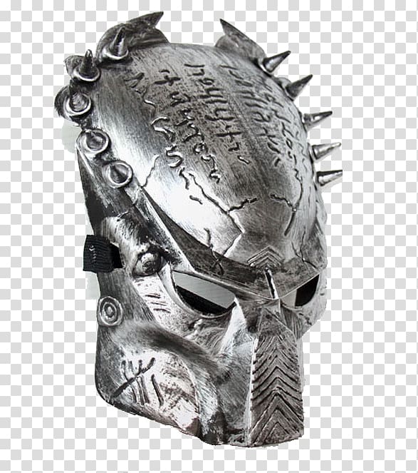 Alien vs. Predator Mask, Science Fiction helmet transparent background PNG clipart