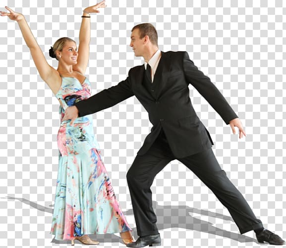 Ballroom dance Dancesport, dancers dancing waltz transparent background PNG clipart