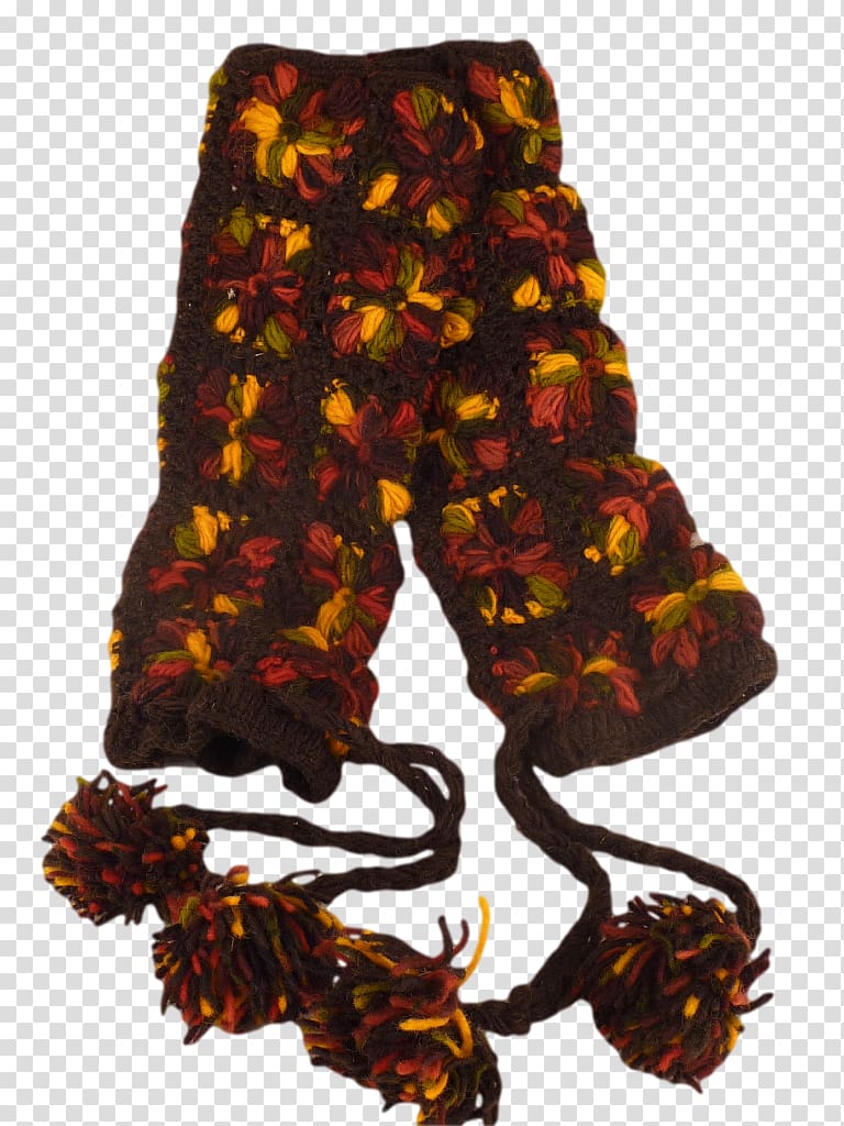 Scarf Wool Knitting Sweater Crochet, Dark Autumn transparent background PNG clipart