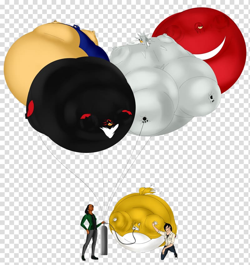 Knuckles the Echidna Balloon Sonic Chaos Tails Blimp, inflation transparent background PNG clipart