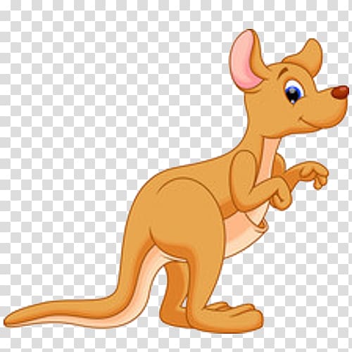 baby kangaroo clip art