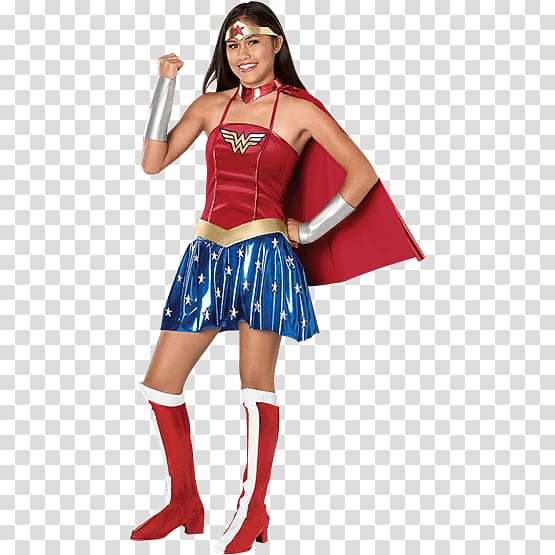 Wonder Woman Halloween costume BuyCostumes.com Clothing, Wonder Woman transparent background PNG clipart