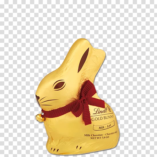 Lindt & Sprüngli Chocolate bunny Lindor Rabbit, chocolate transparent background PNG clipart
