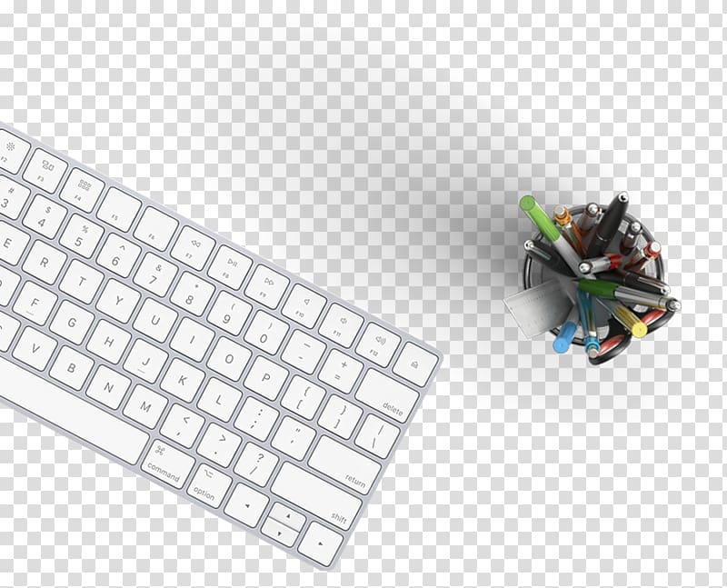 Computer keyboard Computer mouse Wireless keyboard Laptop Magic Mouse, Clean Off Your Desk Day transparent background PNG clipart