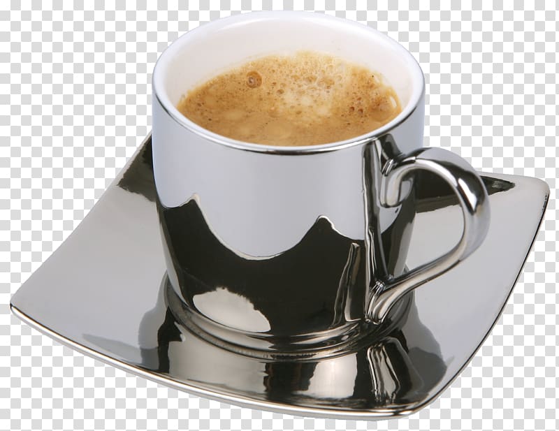 Espresso Coffee cup Instant coffee Ristretto Coffee milk, porcelain cup transparent background PNG clipart