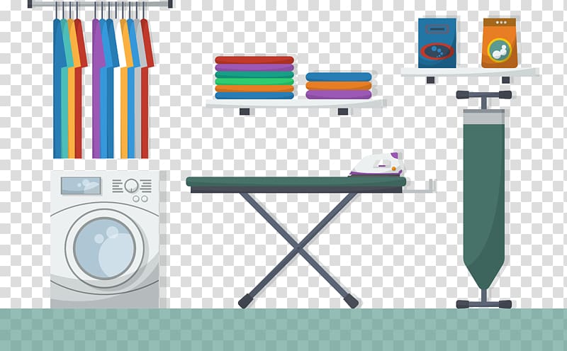 Clothes iron Clothing Washing machine, Iron machine, washing machine transparent background PNG clipart