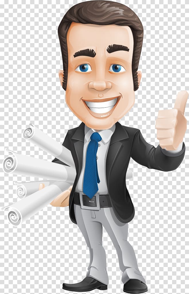 Cartoon Animation Businessperson, Animation transparent background PNG clipart
