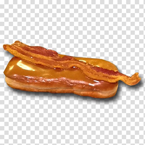 Frankfurter Würstchen, Maple Bacon Donut transparent background PNG clipart