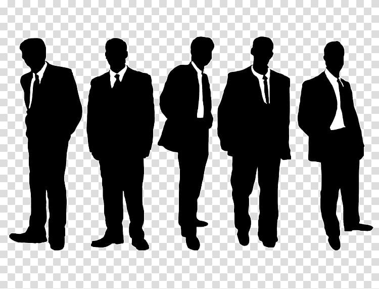 Silhouette Businessperson , Business Man Silhouette transparent background PNG clipart