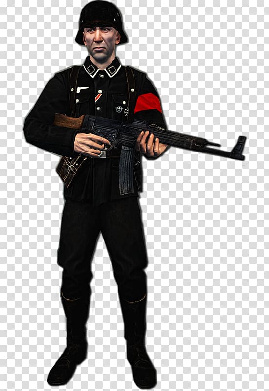Wolfenstein: The New Order Nazi Germany Adolf Hitler Second World War, Mounted Infantry transparent background PNG clipart