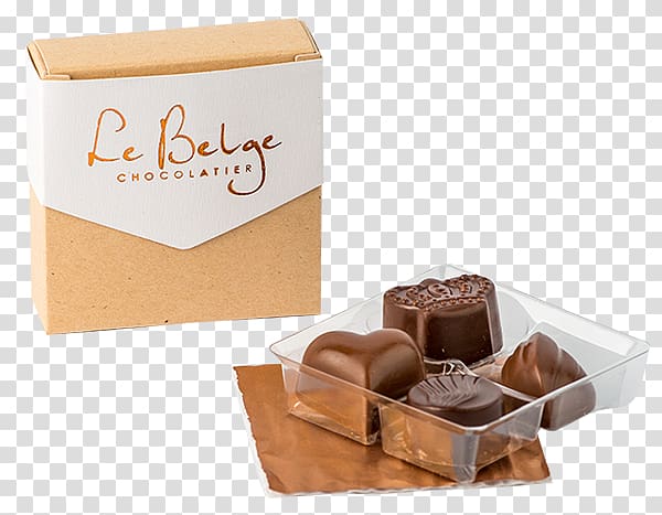 Le Belge Chocolatier Praline Chocolate truffle Napa Fudge, others transparent background PNG clipart