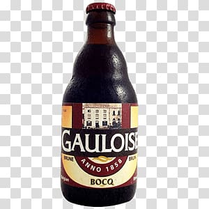 Gauloise Boco beer bottle, Gauloise Beer transparent background PNG clipart