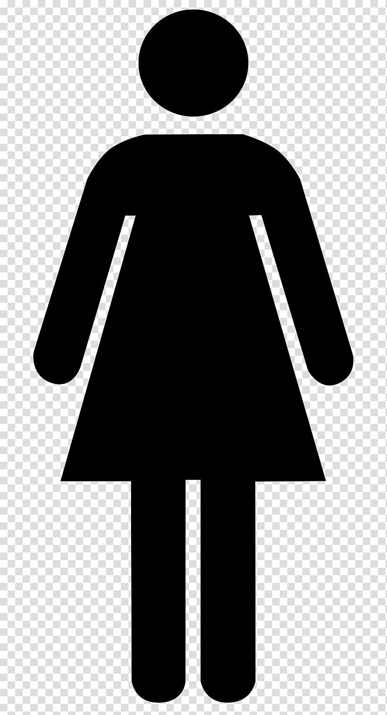Public toilet Gender symbol Bathroom Female, female student transparent background PNG clipart