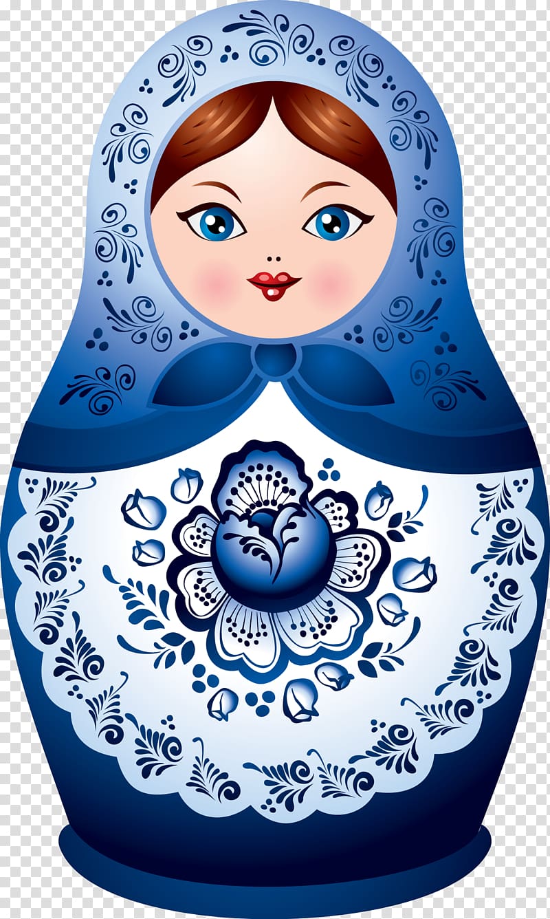 Matryoshka doll transparent background PNG clipart