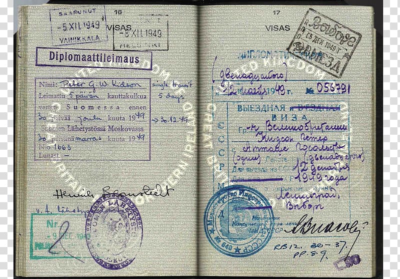 Identity document Passport Refugee travel document Second World War, passport transparent background PNG clipart