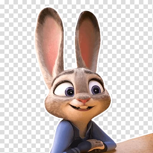 Lt. Judy Hopps Domestic rabbit The Walt Disney Company Drawing Animated film, Zootopia transparent background PNG clipart