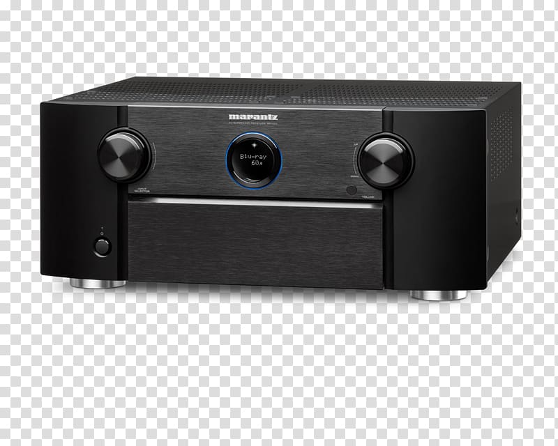 Audio power amplifier Preamplifier AV receiver Marantz, CD transparent background PNG clipart