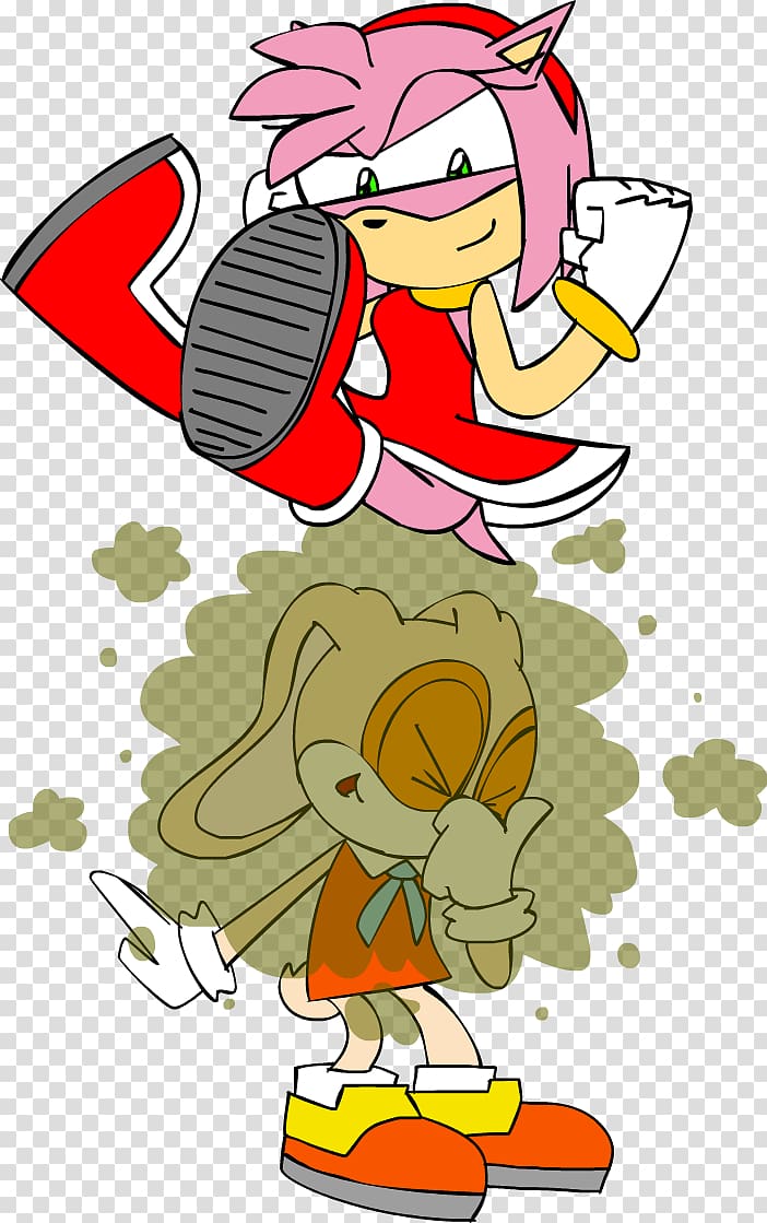 Amy Rose Sonic Colors Flatulence Blaze the Cat, cc cream transparent background PNG clipart