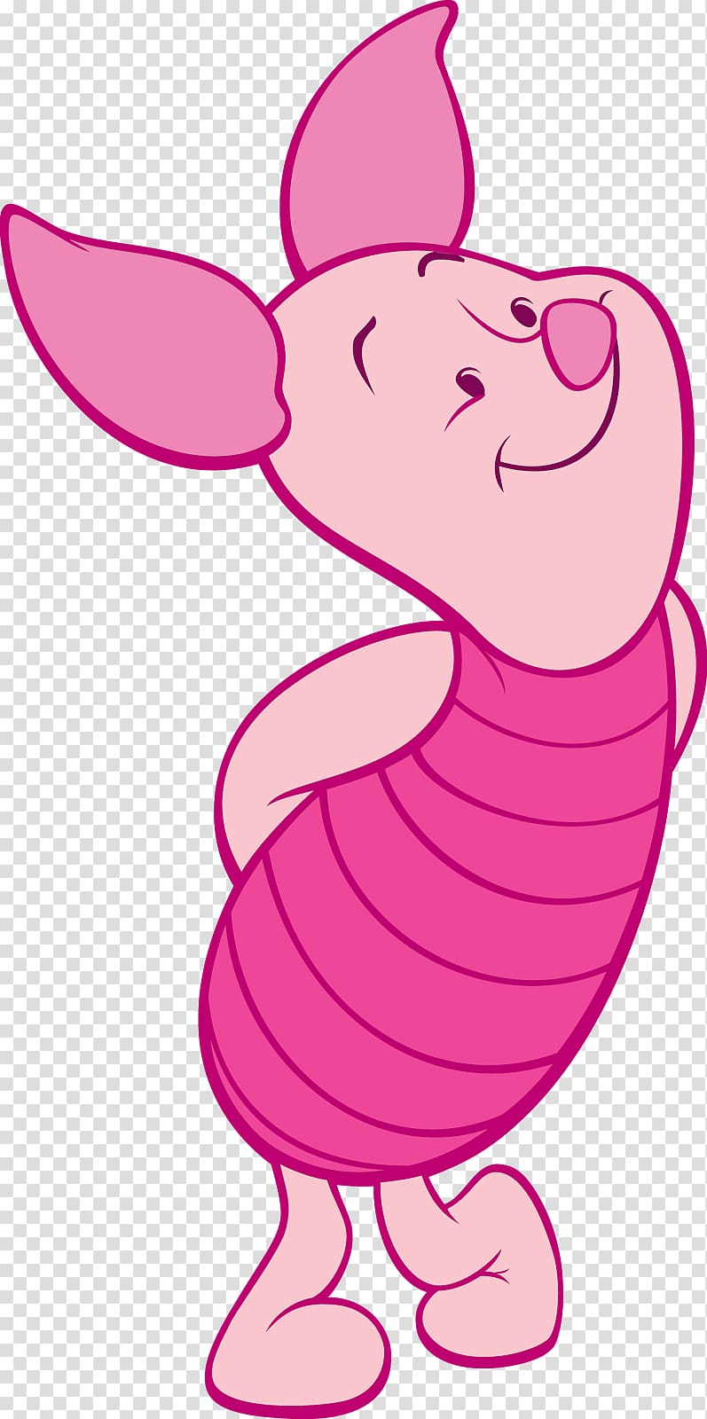 Piglet illustration, Piglet Winnie the Pooh Roo, winnie the pooh transparent background PNG clipart