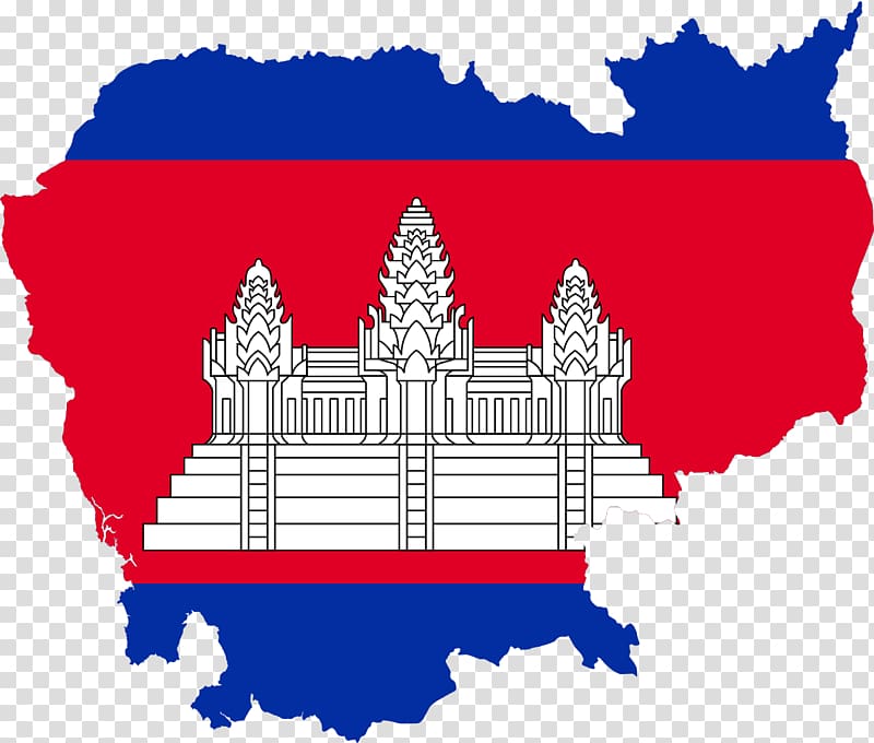 Flag of Cambodia National flag Map, map transparent background PNG clipart