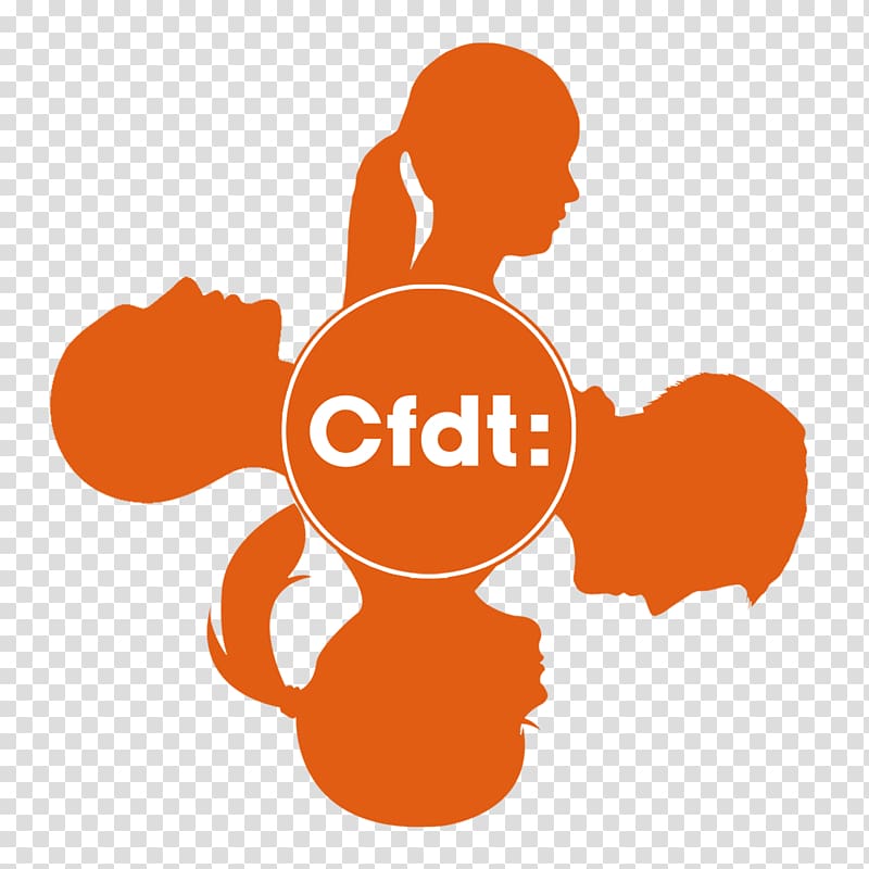 French Democratic Confederation of Labour Trade union CFDT Sante Sociaux Représentant syndical General Confederation of Labour, theme transparent background PNG clipart