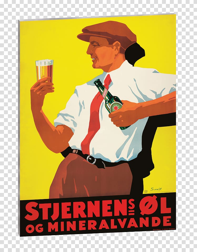 Sven Henriksen Poster Beer Stjernen Printmaking, beer transparent background PNG clipart