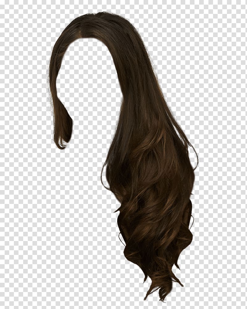 brown hair extension, Hairstyle, Women Hair transparent background PNG clipart