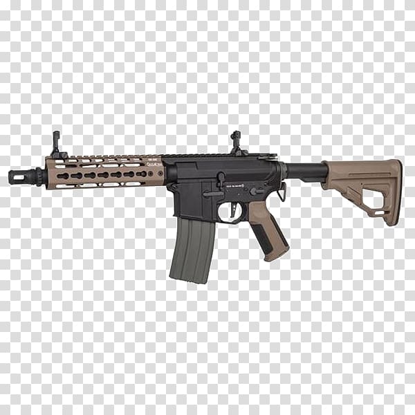 Airsoft Guns M4 carbine Weapon, weapon transparent background PNG clipart