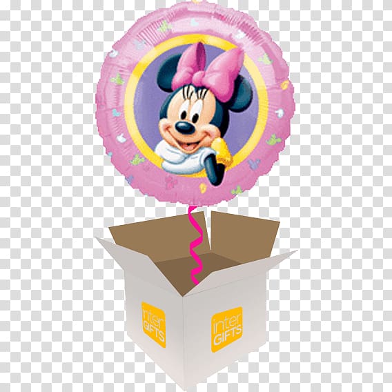 Minnie Mouse Mickey Mouse Balloon Birthday Party, disney balloon transparent background PNG clipart