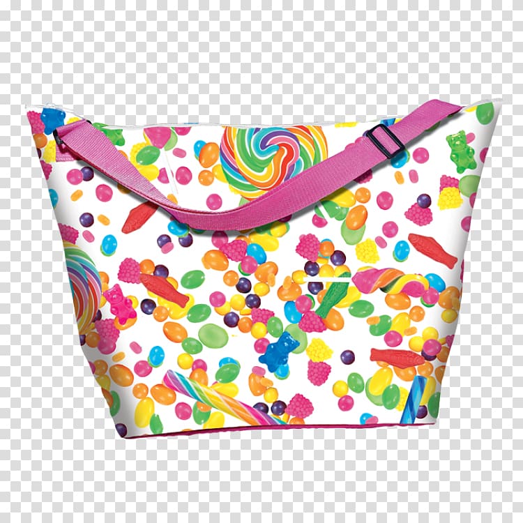 Gummy bear Duffel Bags Candy Cosmetic & Toiletry Bags, candy transparent background PNG clipart