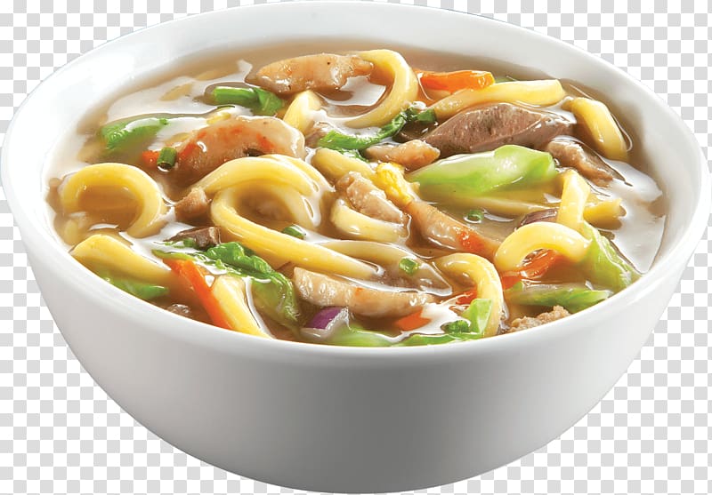 bowl of meat noodles, Noodle soup Lomi Chinese noodles Pancit Chinese cuisine, others transparent background PNG clipart