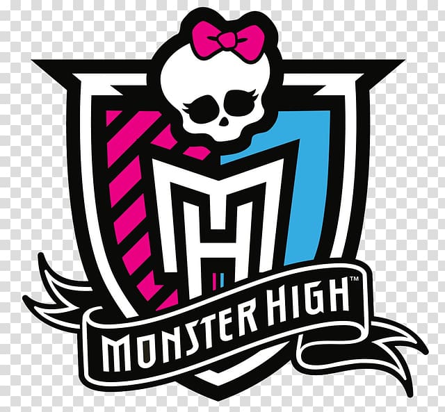 Monster High: Ghoul Spirit Frankie Stein Logo, doll transparent background PNG clipart