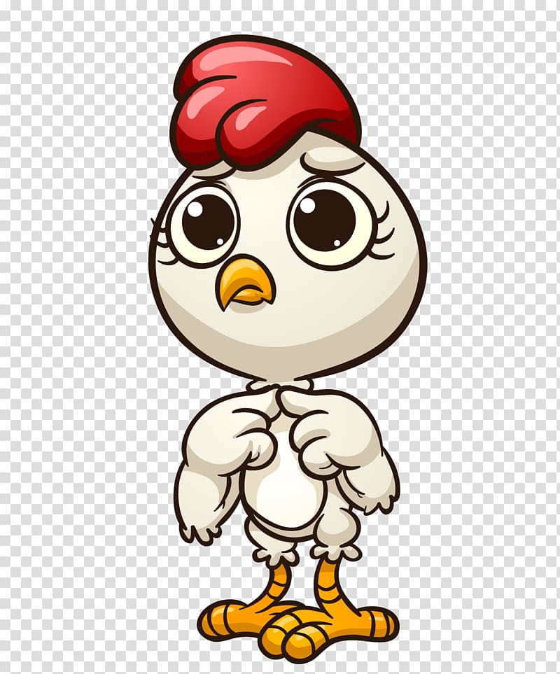 white chick , Chicken Cartoon , chick transparent background PNG clipart