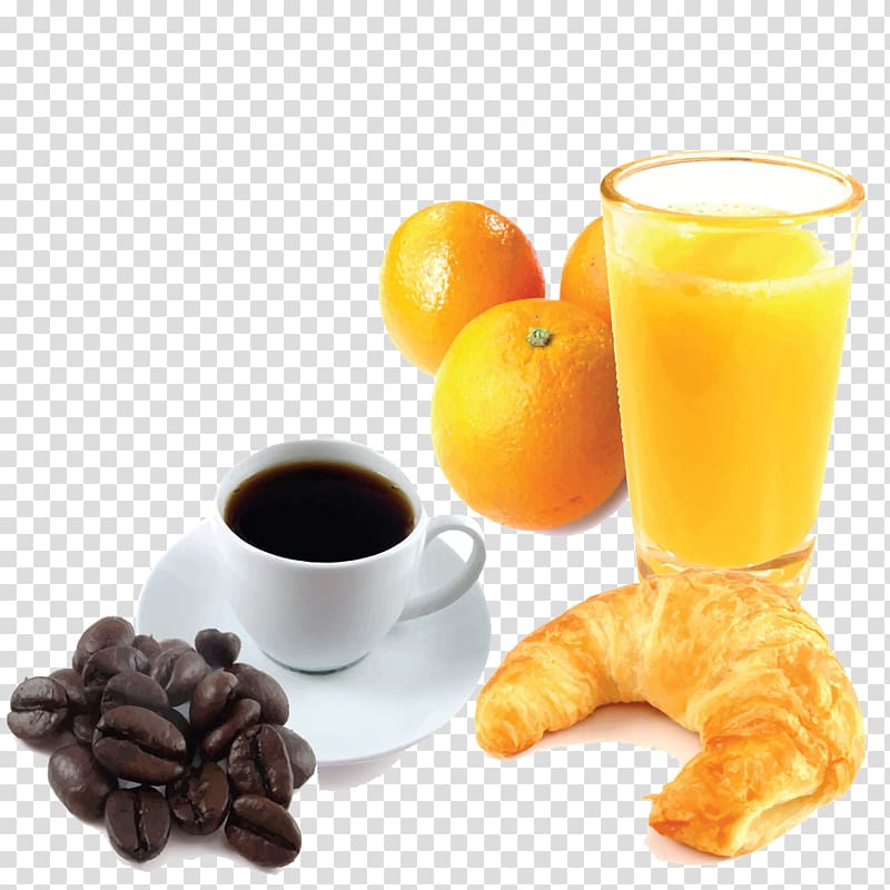Orange juice Coffee Apple juice, Coffee bread and orange juice transparent background PNG clipart