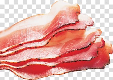 Bacon transparent background PNG clipart