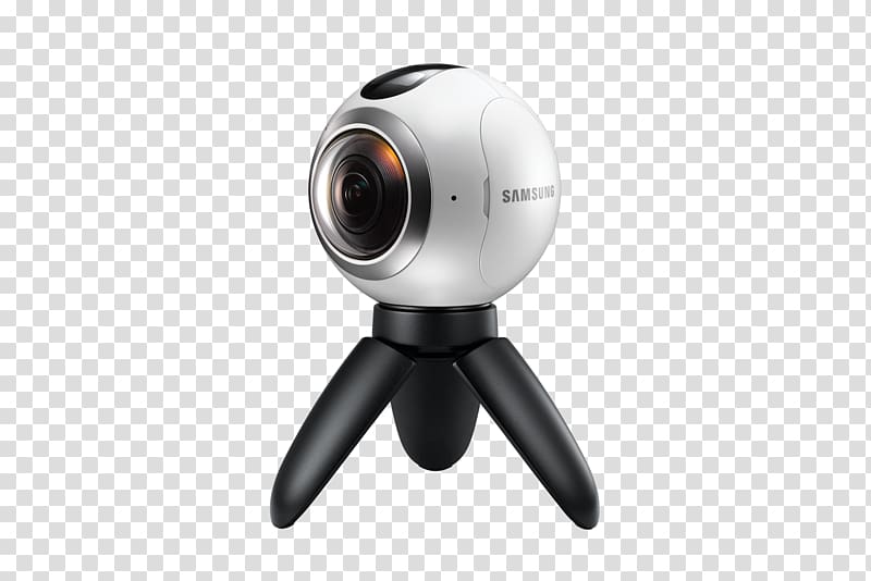 Samsung Gear 360 Samsung Galaxy Camera Immersive video, 360 Camera transparent background PNG clipart