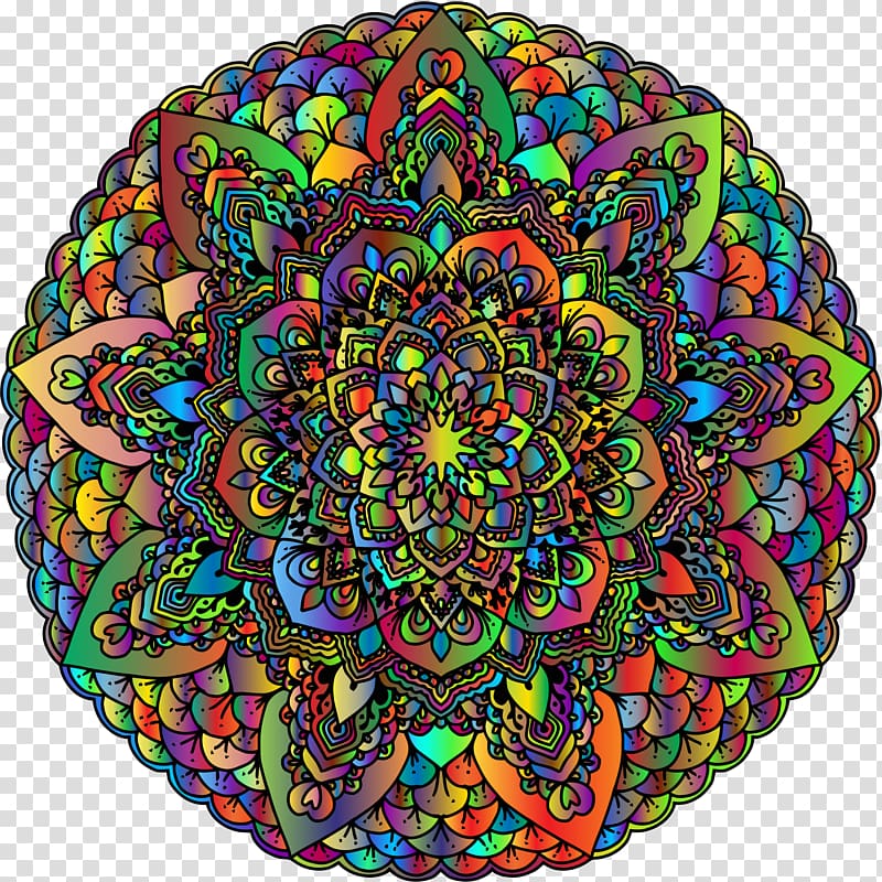 Mandala Art , social media transparent background PNG clipart