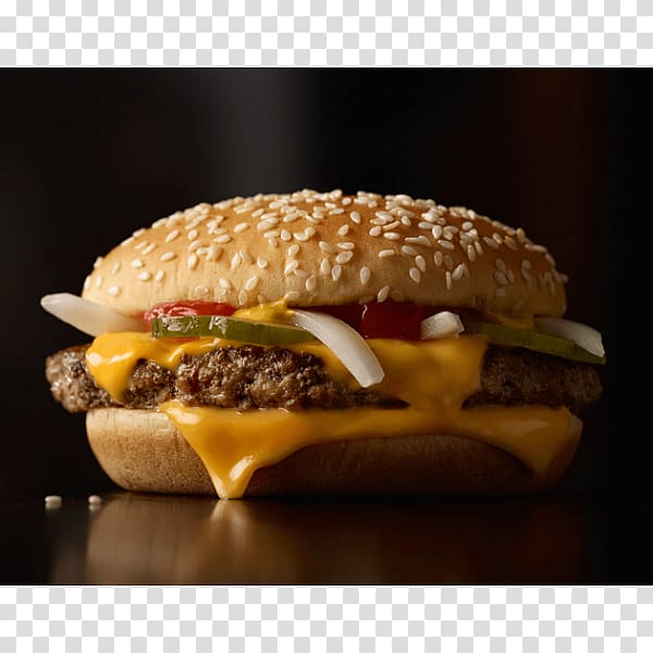 McDonald\'s Quarter Pounder Hamburger Ronald McDonald Cheeseburger McDonald\'s Big Mac, Mcdonald\'s Quarter Pounder transparent background PNG clipart