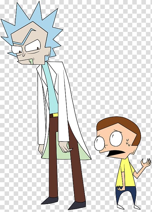 Rick Sanchez Morty Smith Homo sapiens Fan art Character, Rick And Morty portal transparent background PNG clipart