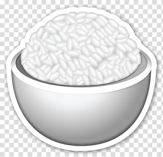 Japanese Cuisine Sushi Chinese cuisine Emoji Mochi, rice bowl transparent background PNG clipart