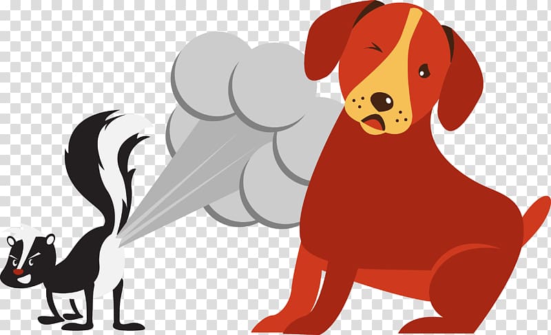 Dog breed Puppy Skunk Snout, puppy transparent background PNG clipart