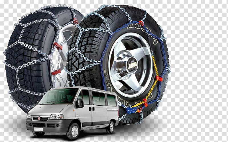 Tire Car Chevrolet Van Snow chains, Snow Chains transparent background PNG clipart