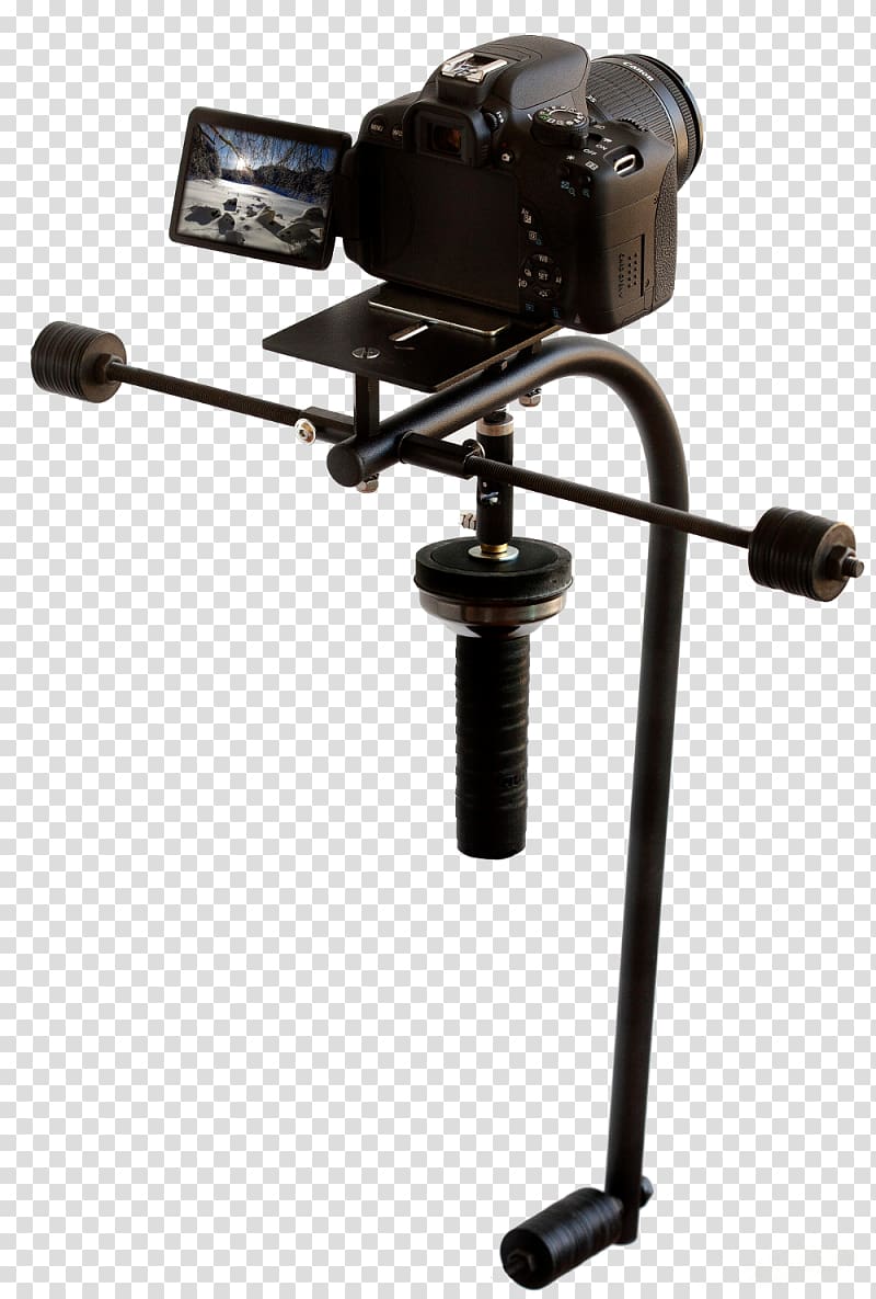 Steadicam Single-lens reflex camera Camera stabilizer Camera Operator Digital SLR, sturdy transparent background PNG clipart