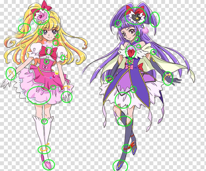 Pretty Cure All Stars Cure Felice Anime, others transparent background PNG clipart