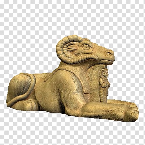 Great Sphinx of Giza Angels Ancient Egypt Stone sculpture Egyptian Statues, Sheepshead kind shooting the animal in ancient Egypt Sphinx statue transparent background PNG clipart