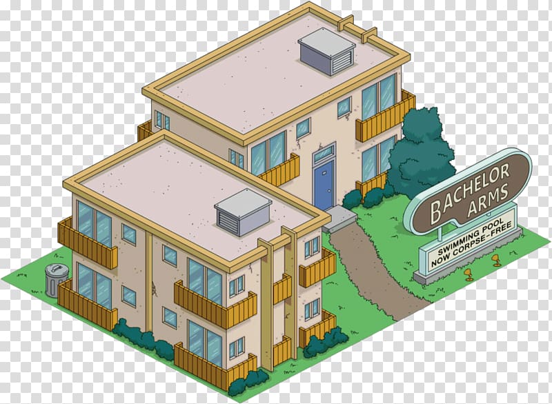 The Simpsons: Tapped Out Luann Van Houten Milhouse Van Houten Kirk Van Houten Apartment, bachelor transparent background PNG clipart