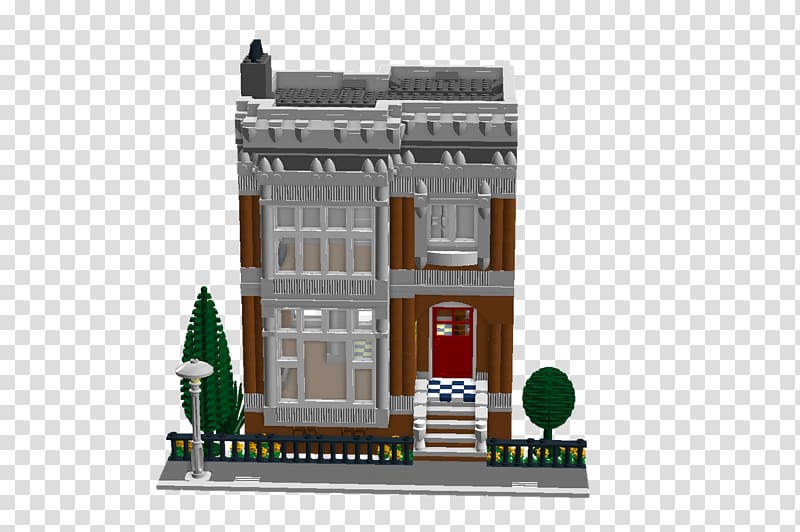 Townhouse Victorian house Modular building Facade, architectural style transparent background PNG clipart
