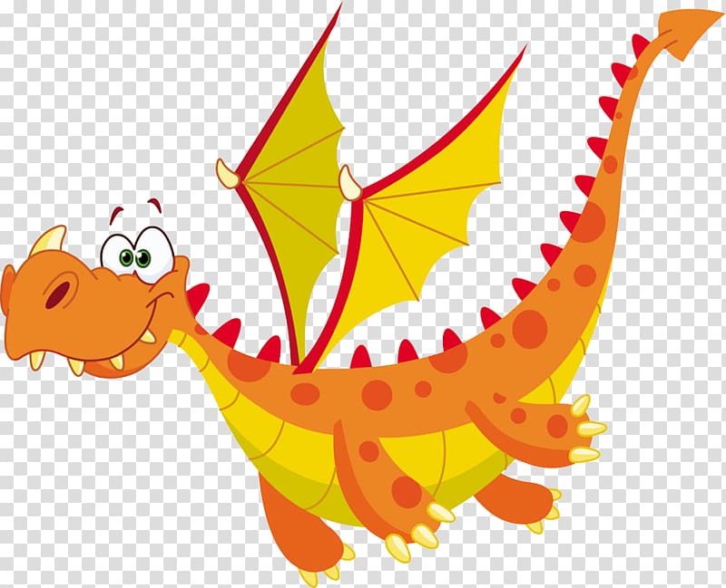Cartoon Dragon , Flying dragon transparent background PNG clipart