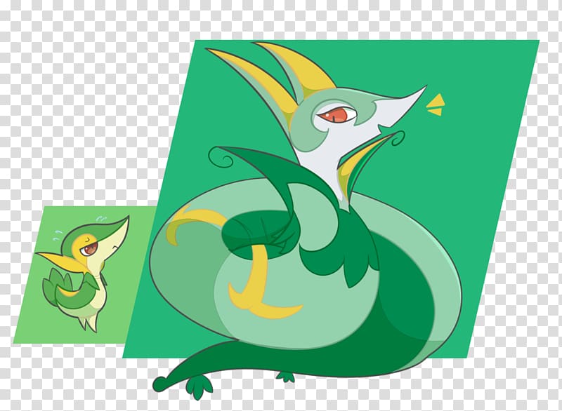 Drawing Serperior Art, growing up healthily transparent background PNG clipart