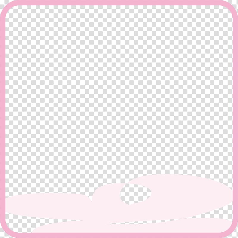 Pattern, Hand painted pink diamond border transparent background PNG clipart